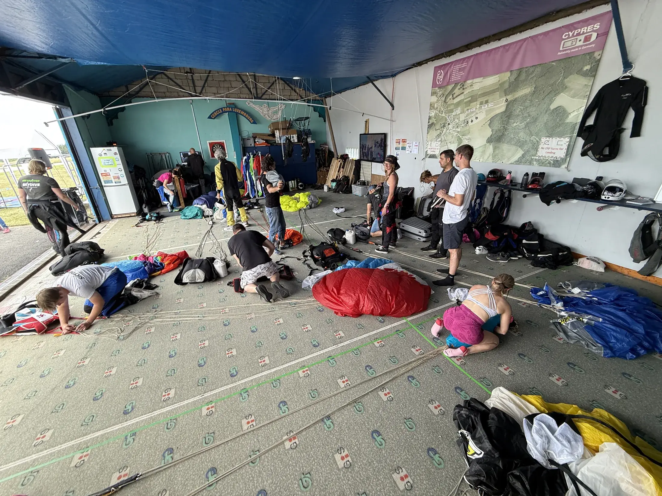 Leben auf der Dropzone