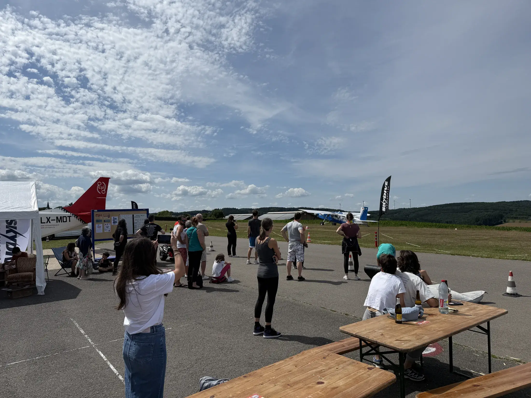 Leben auf der Dropzone
