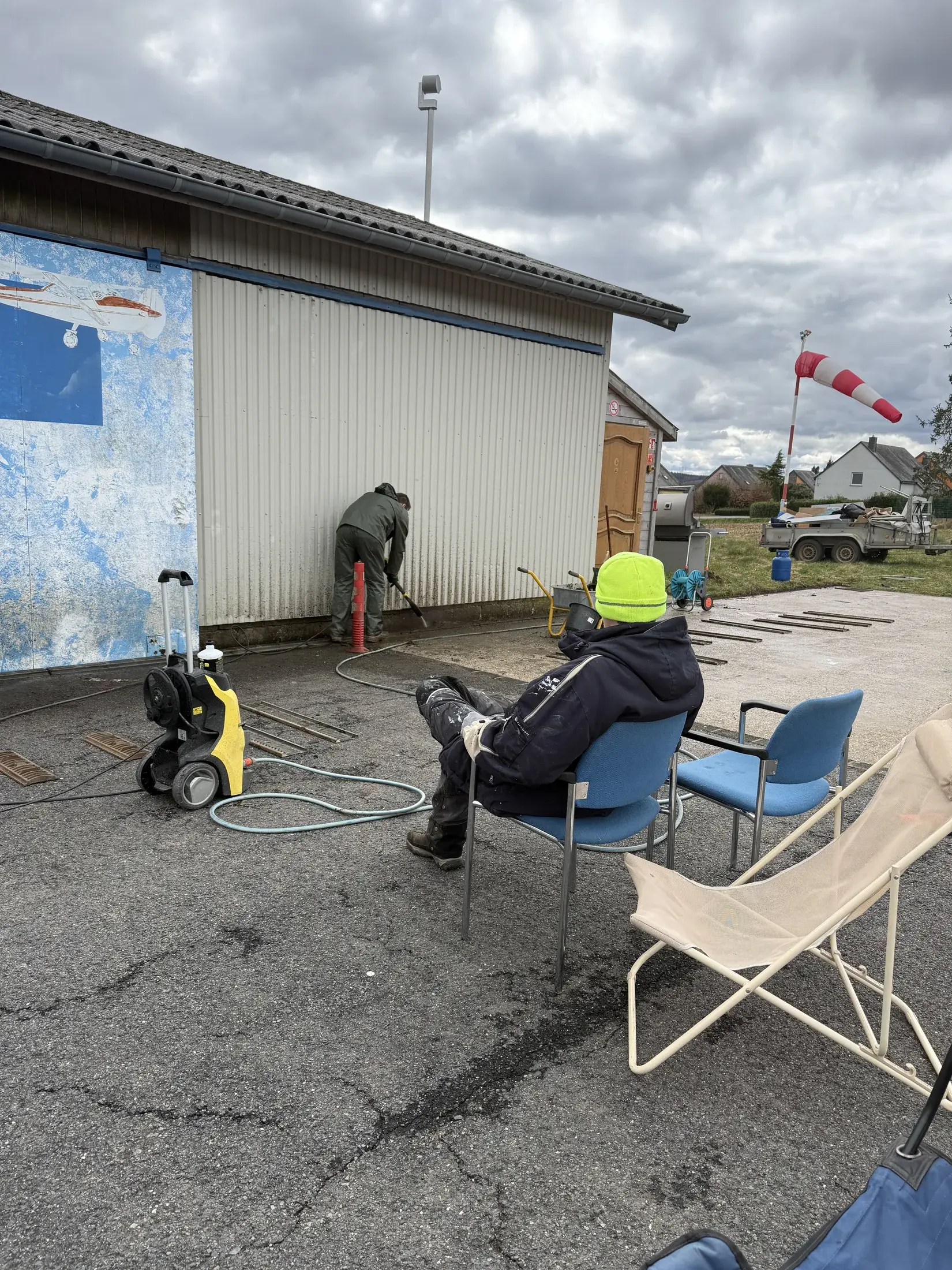 Leben auf der Dropzone